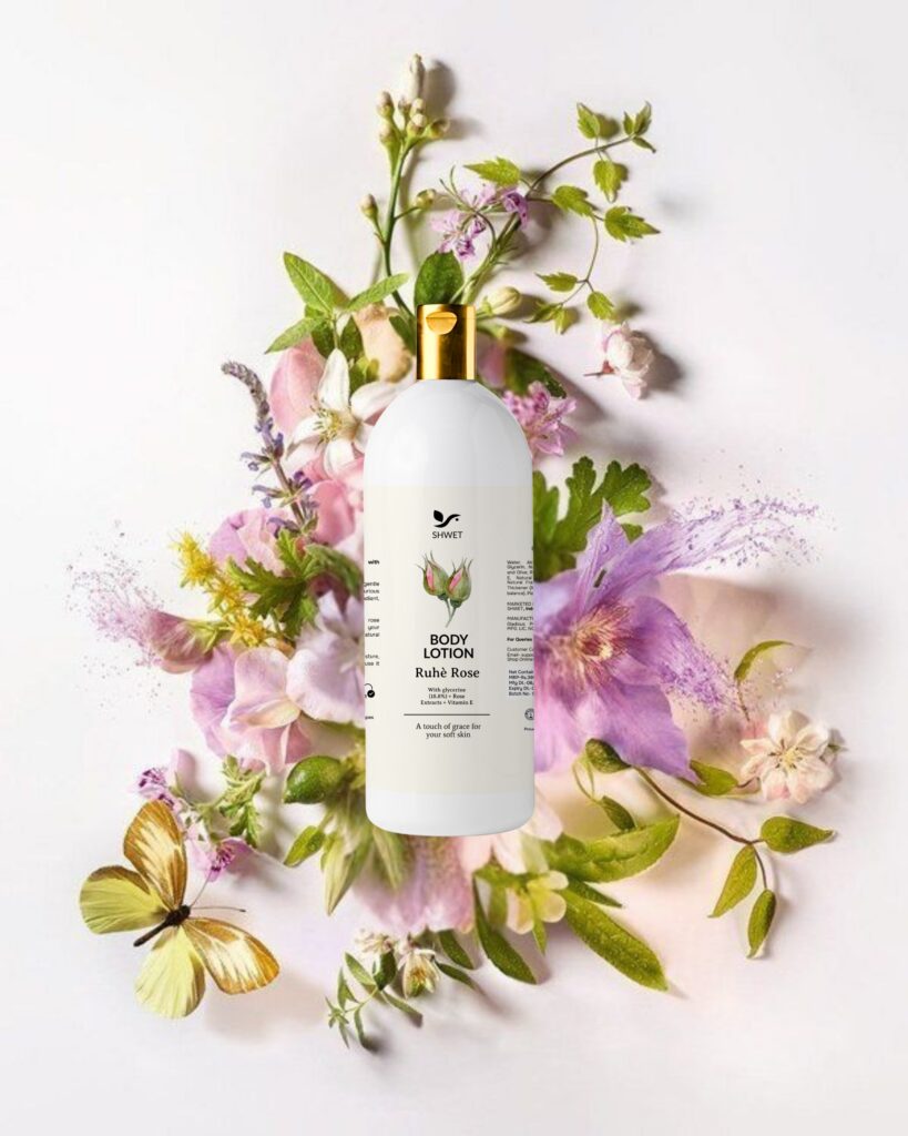 Ruhe Rose body lotion